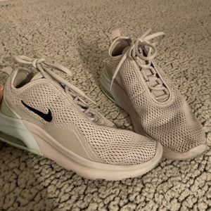 Running shoes do have some stains but can be removed easily
